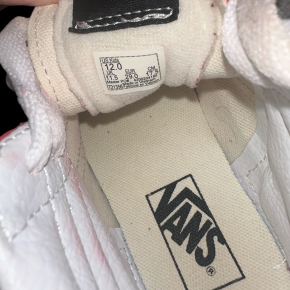 Vans Boy's K Sk8-hi Zip-K Sneaker, Size 12 - Picture 6 of 6